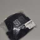 SUUKSESS Women Off Shoulder Double Lined Long Sleeve Shirts Basic Going Out Tops (Medium, Jet Black)