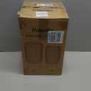 Pukomc 2 Pack Automatic Trash Can 12L /3 Gallon and 10L /2.64 Gallon Bathroom Trash Bin with Lid Touchless Small Smart Motion Sensor Garbage Cans for Kitchen, Bathroom, Living Room and Bedroom (white-two)