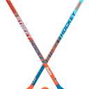 Franklin Sports NHL Kids Street Hockey Stick Set - Includes (2) Youth Street Hockey Sticks + (1) Outdoor Roller Hockey Ball - Perfect Hockey Starter Set for Kids