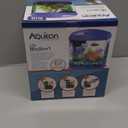 Aqueon LED MiniBow Small Aquarium Fish Tank Kit with SmartClean Technology, Blue, 1 Gallon