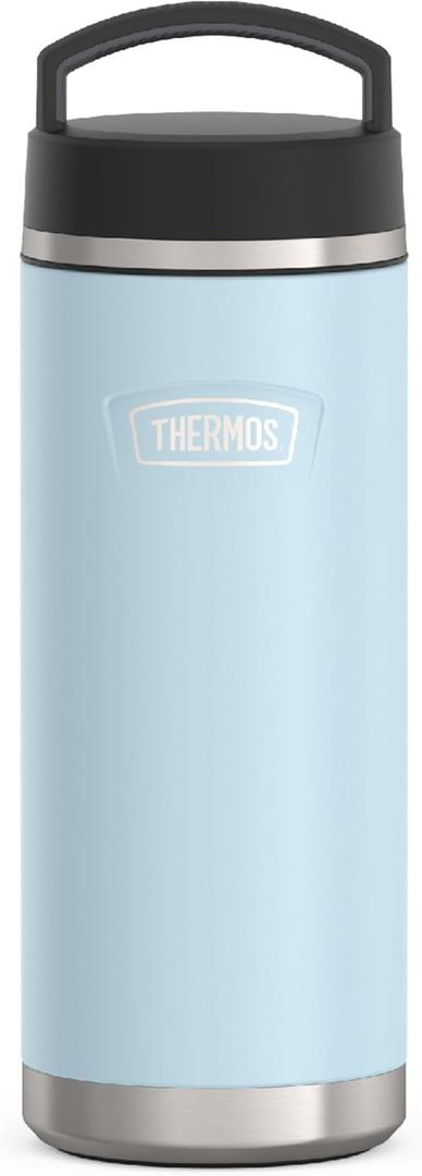 THERMOS ICON SERIES Stainless Steel Water Bottle with Screw Top Lid - 32 Ounce, Glacier - Vacuum Insulated Water Bottle with Lid