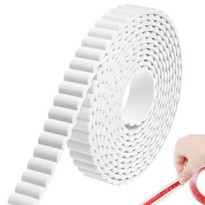 Roowest Flexible Molding Trim Peel and Stick for Walls 10ft Decorative DIY Wall Trim for Bathroom Mirror Frame Border Backsplash Tile Ceiling Cabinet TV Wall Edge(20mm,Wavy)