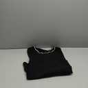 Woman's Long Sleeved Shirt Size XL ( Black )