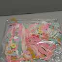 Pajean 32 Pcs Tea Party Decorations Eyeglasses Tea Time Themed Paper Glasses Supplies Floral Photo Booth Props Frame for Garden Floral Bridal Shower Birthday Party Decor Favors Supplies