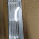 Steel Return Air Grill,Return Air Vent Cover (Duct Opening) Cold Air Return Vent Cover for Wall or Ceiling (30"W x 6"H Duct Opening)