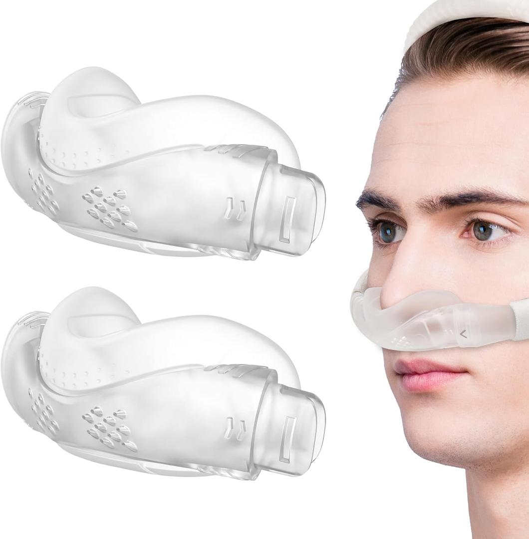 2 Pack Seal Securely Cushions for AirFit N30i FSA or HSA Eligible Comfortabe and Unobtrusive Design Replacement CPAP Supplies NO Irritation & Soreness Old Version - Medium