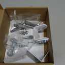 XINLEI Mini Projector Ceiling Mount Stand Adjustable Wall Mount Hanger Bracket for Mini Projector with 2 Free Adapters, White PR14MINIW