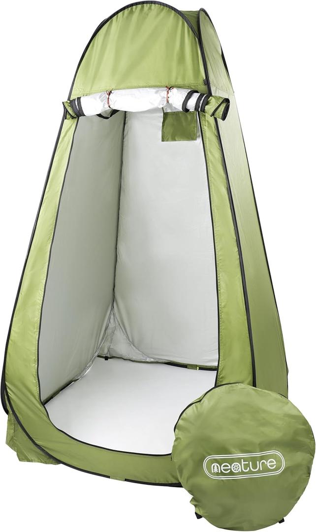 Neature Pop Up Privacy Tent - 6ft Camping Shower Tent for Outhouse, Changing or Privacy Use