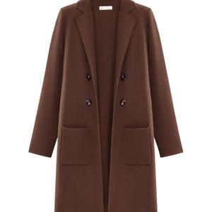 KIRUNDO Cardigan Sweaters for Women 2026 Fall Open Front Knit Sweater Jackets Business Casual Long Coatigan Winter Clothing, XS