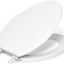Ridgewood Toilet Seat Eb (Elongated, White)