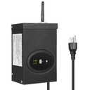 DEWENWILS Smart Low Voltage Landscape Transformer 120W, 120V AC to 12V AC for LED Landscape Lights, Outdoor Lighting, Waterproof, 1 Zone Control, Compatible with Alexa and Google Home, ETL Listed