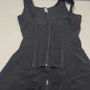 SHAPERX Fajas Colombianas Shapewear for Women Tummy Control Body Shaper Postpartum Butt Lifter with Zipper and Hooks (Large, Black)