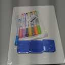 Tlpmsk Small White Board, Dry Erase LapBoards 9''x 12'' Mini Board Double Sided Portable LapBoards for Students Teachers School Supplies (12 White Boards)