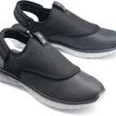 BASS OUTDOOR Men's Hex Action Hiking Shoes  Traction Sole Slip-ons (10.5, Black)