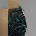 PREXTEX 200 Count Clear Christmas Tree Lights - 40 ft Warm Incandescent String Lights with Green Wire - Indoor and Outdoor Mini Light for Christmas, Holiday Decorations, Trees, Fences, Patios and More, Clear