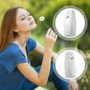 Maxcheck 4 Pcs Automatic Air Freshener Spray Dispenser Wall Mounted Automatic Spray Dispenser Air Freshener for Bathroom Battery Operated Free Standing for Commercial Place and Room(White)