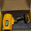 Electric Cordless Leaf Blower Dust Blower for DEWALT 20V Battery, High-Speed Motor Handheld Jet Fan Air Blower for Patio Cleaning, Lawn Care, Blowing Leaves and Dust (No Battery/Charger)