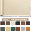 Leather Repair Tape,16 x 80 Inches Self Adhesive Leather Repair PatchLeather Repair Kit for FurnitureCouches,Car Seats,Cabinets,Handbags(Beige-Fine Lines)