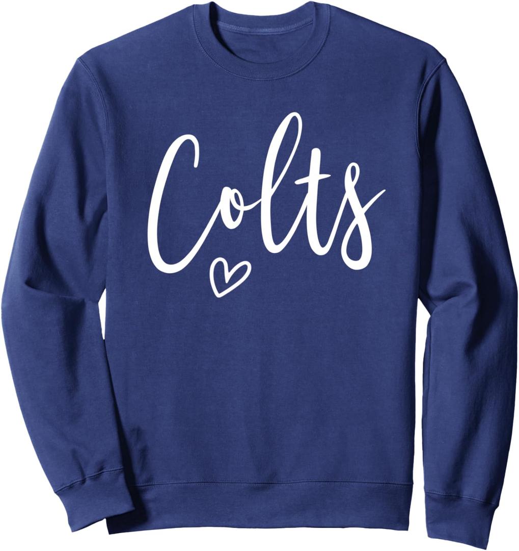 Colts High School Colts Sports Team Women's Colts Sweatshirt, Medium