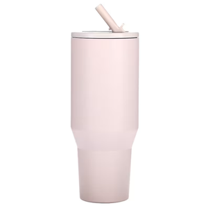 Traveler Tumbler, Pink Sand, 40 oz