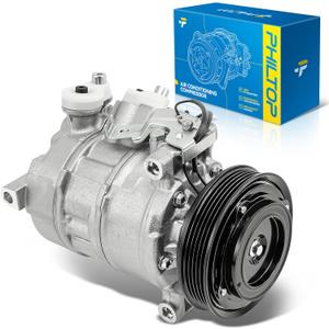 PHILTOP 168300 Air Conditioner AC Compressor for GLA250 2015-2022,CLA250 2014-2019 2021-2022,A220 2020-2022,CLA45 AMG 2014-2022,CLA35 AMG 2020-2022,A35 AMG 2020-2021,GLA45 AMG 2015-2022,QX30 2017-2019