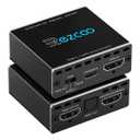 4K@120Hz HDMI 2.1 eARC Audio Extractor 1 in 1 Out Support VRR ALLM HDCP2.3 ARC eARC HDR CEC SPDlF Optical Audio Out Digital EDID for PS5 Xbox NVIDIA AMD