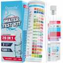 Water Testing Kit Home, 20 in 1 Easy & Simple Drinking Water Test Kit & Well Water Test Kit, 130 Strips Water Test Strips for Hardness, pH, Lead, Iron, Fluoride, Chlorine, Bacteria, Etc - by Oycevila