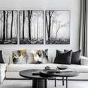 KEUSPI Black and Gold Pillow Covers 24x24 Abstract Black and Grey Gold Throw Pillow Cover Set of 2, Abstract Pillow Covers for Bedroom Home Decor Housewarming Gifts