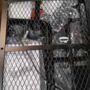 MeeFar High Rail Trailer Folding Hitch Mount Cargo Carrier Basket 60" X 24" X 14"+Waterproof Cargo Bag 20 cu ft(59" 24" 24"), Capacity of 500 Lbs with Hitch Stabilizer, Net, Lock and Straps