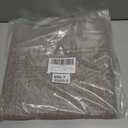 Color&Geometry Ultra Thin Indoor Door Mat, (FOLD) 24"x36", Light Brown Linen