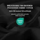 DOWNCOOL Comforters Full Size, Duvet Insert,Black All Season Duvet, Lightweight Quilt, Down Alternative Hotel Comforter with Corner Tabs (Black, Full 82x86 Inches)