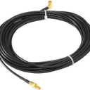 Anina 23 Feet XM Antenna Extension Cable for Satellite Sirius XM Radio-Right Angle SMB Male to SMB Female Radio Stereo Receiver Tuner