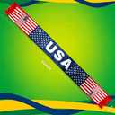 2 x Scarf For World Cup 2026HD PrintingDruableSkin Friendly USA Soccer Scarf For 4th of July Accessories