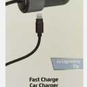ZGear 8ft. Braided Charge Cable for Lightning Tip+ Fast Charge Car Charger