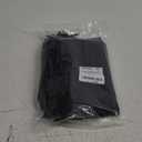 50pcs Sheer Black Organza Gift Bags 8X12 inch Large Mesh Bags Drawstring Jewelry Pouch for Wedding Party Favor Halloween Goodie Candy Treat Bags (1 Count (Pack of 50))