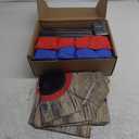 NZQXJXZ Portable Cornhole Board Set with 8 Bean Bags Corn Hole Toss Game Cornhole Games for Indoor and Outdoor Parties, Ideal for Kids, Adults, Camping Travel,Parties,Beach, Yard (3x2FT)