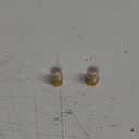 PATIKIL 1/4 Inch Female Flare x 1/2 Inch Male Flare Connector, 2Pcs SAE 45 Degree Brass Adapter Pipe Fitting for Air Gas Line Refrigeration HVAC