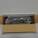 GE Modern Loop Rabbit Ears Indoor TV Antenna, 15 inch Extendable Dipoles, 4K 1080P VHF UHF, Tabletop Antenna, Digital HDTV Antenna, Smart TV Compatible, 4ft Coaxial Cable, Black, 33675