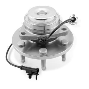 2WD 515097 Front Wheel Bearing Hub Assembly Fits for 2007-2014 Cadillac Escalade ESV, 07-13 Chevy Silverado 1500, Chevrolet Tahoe, Avalanche, Suburban 1500, GMC Yukon XL Sierra 1500, 6-Lugs w/ABS