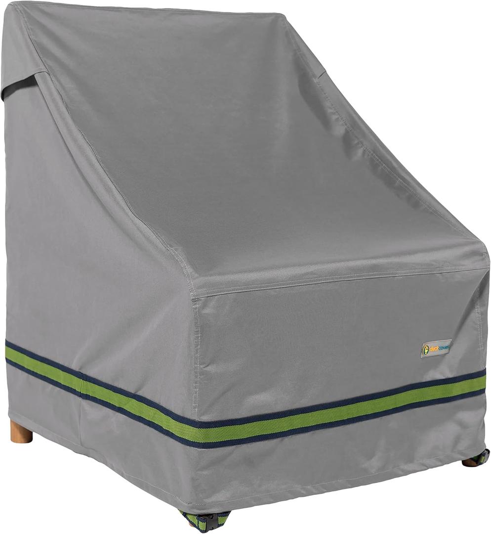 Duck Covers Soteria Water-Resistant 40 Inch Patio Chair Cover, Outdoor Chair Covers