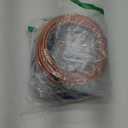 gisgfim 7 Pack Guitar Cable 10Ft Instrument Cables Bass Amp Cord for Bass & Electric Keyboard Effector Microphone Accessories Electrical Cables for Musical Instruments Equipment(Multicolored)