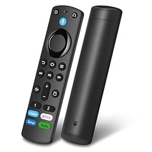 Replacement Voice Remote Control Compatible with Roku Smart TV Stick, Hisense Roku/Onn Rok, for Hisense/TCL Smart TV, N0t for Samsung-TVs,N0t for Samsung-TVs