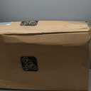 Step2 Lakewood Mailbox & Post, Weather Resistant, Large Outdoor Mailboxes, Made of Durable Plastic, Easy to Install, Flag Included, Black/Brown (Standard (T2))