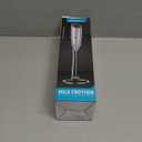 SIMPLETaste Milk Frother Handheld Battery Operated Electric Foam Maker, Drink Mixer with Stainless Steel Whisk and Stand for Cappuccino, Bulletproof Coffee, Latte (Gray)