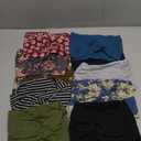 Jesries 10 PCS Women Headbands African Wide Hair Wrap Extra Turban Head Bands for Lady Large Sport Workout Stretch Non-slip Big Hair Bands 