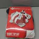 Morph White Rabbit Costume Womens Kit, White Rabbit Costume Adult With Clock, Halloween Costumes For Adults, One Size 