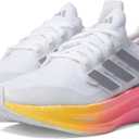 adidas Women's Ultraboost 5 Running Sneaker (6, White/Glory Grey/Lucid Pink)
