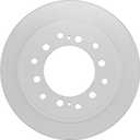 BOSCH 50011636 QuietCast Premium Disc Brake Rotor - Compatible with Select Lexus GX460; Toyota 4Runner, FJ Cruiser; REAR - Single