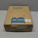 Bonlino Barley Bedding Quilt Set Bedspread - Lightweight Quilt Set Summer Farmhouse Modern Boho Style Striped Bedspread Coverlet with 2 Pillow Shams for Home Bedroom All Season (White, King)