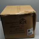 Household Essentials ML-4112 Hyacinth Round Floor Basket, X-Design, Brown